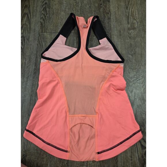 LULULEMON Cardio Kick Tank Pink, Black, White Top with Running Racerback Small 4 - Picture 3 of 3